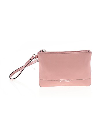 Coach Factory Leather Wristlet (view 1)