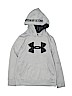 Under Armour 100% Polyester Gray Pullover Hoodie Size S (youth) - photo 1