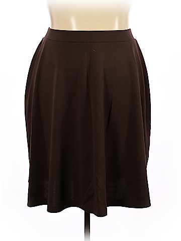 Woman Within Casual Skirt (view 1)