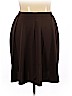 Woman Within Brown Casual Skirt Size 18W - photo 1