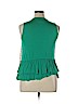 Isani for Target 100% Rayon Green Sleeveless Top Size XL - photo 2