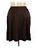 Woman Within Brown Casual Skirt Size 18W - photo 2