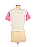 Zara 100% Cotton Pink Short Sleeve T-Shirt Size M - photo 2