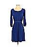 En Focus Studio Blue Casual Dress Size 4 (petite) - photo 1