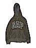 Gap Kids 100% Polyester Solid Green Zip Up Hoodie Size 8 - photo 1