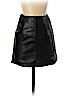 H&M Black Faux Leather Skirt Size 2 - photo 1