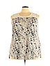 Vince Camuto Ivory Sleeveless Blouse Size 3X - photo 1