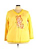The Quacker Factory Yellow Pullover Sweater Size 3X - photo 1