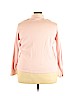 St. John's Bay 100% Cotton Pink Long Sleeve Turtleneck Size 3X - photo 2