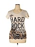 Hard Rock Couture Ivory Short Sleeve T-Shirt Size XL - photo 1