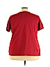 Woman Within 100% Cotton Red Short Sleeve T-Shirt Size 26 (2X) - photo 2