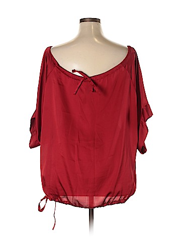 Worthington 3/4 Sleeve Blouse (view 2)