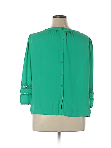 New York & Company 3/4 Sleeve Blouse (view 2)
