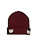 Unbranded 100% Acrylic Solid Burgundy Beanie One size - photo 1