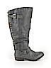 Journee Collection Gray Boots Size 9 1/2 - photo 1