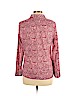 Talbots 100% Cotton Red Long Sleeve Button-Down Shirt Size L (petite) - photo 2