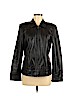 Ann Taylor 100% Leather Black Leather Jacket Size M - photo 1