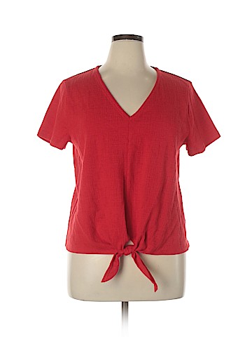 J. Crew Factory Store Short Sleeve Top (view 1)