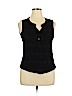 Signature Studio Black Sleeveless Blouse Size XL - photo 1