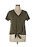 J. Crew Factory Store Green Short Sleeve Top Size XL - photo 1