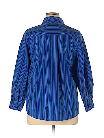 Roaman's Long Sleeve Button-Down Shirt (view 2)