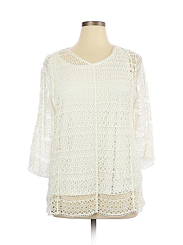 Cj Banks 3/4 Sleeve Top (view 1)