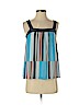 Ann Taylor LOFT 100% Polyester Blue Sleeveless Blouse Size XS (petite) - photo 1