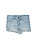 Justice Blue Denim Shorts Size 8 - photo 1