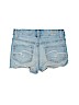 Justice Blue Denim Shorts Size 8 - photo 2