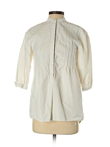 Madewell 3/4 Sleeve Button-Down Shirt (view 1)