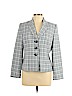 Le Suit 100% Polyester Blue Blazer Size 10 (petite) - photo 1