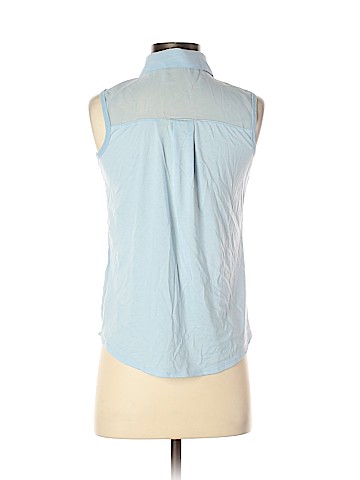 Princess Vera Wang Sleeveless Button-Down Shirt (view 2)