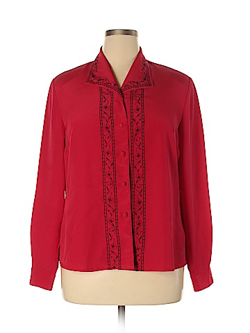 Laura Scott Long Sleeve Blouse (view 1)