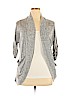 Free Kisses Gray Cardigan Size XL - photo 1