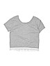 Mudd Gray Short Sleeve Top Size 14 - photo 2