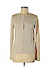 August Silk 100% Silk Tan Silk Cardigan Size M (petite) - photo 1