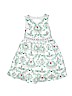 Janie and Jack 100% Cotton Print White Dress Size 5 - photo 1