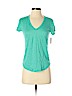 Gap 100% Linen Teal Short Sleeve T-Shirt Size XS (petite) - photo 1