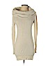 H&M 100% Acrylic Ivory Casual Dress Size S - photo 1