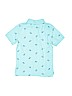 The Children's Place 100% Cotton Print Blue Short Sleeve Polo Size 6 - photo 2