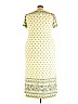 Assorted Brands 100% Polyester Yellow Casual Dress Size 3X - photo 2