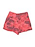 Zara Red Denim Shorts Size 4 - photo 2