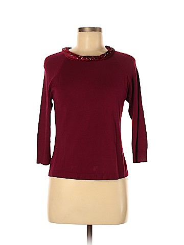 Sybilla Basic Pullover Sweater (view 1)