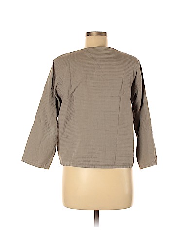 Eileen Fisher Long Sleeve Button-Down Shirt (view 2)