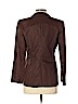Max Mara 100% Cotton Brown Blazer Size 4 - photo 2