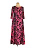 Assorted Brands Pink Casual Dress Size XL - photo 1