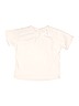 Zara 100% Cotton White Short Sleeve T-Shirt Size 11 - 12 - photo 2