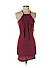 rue21 100% Cotton Burgundy Casual Dress Size S - photo 1