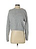 Forte 100% Cashmere Gray Cashmere Pullover Sweater Size XS - photo 1