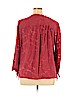 Lucky Brand Red Long Sleeve Top Size XL - photo 2